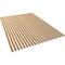 Ekena Millwork 94H x 1/4T Adjustable Wood Slat Wall Panel Kit w/ 2W Slats, Maple contains 22 Slats SWW66X94X0250MA - alternate 3